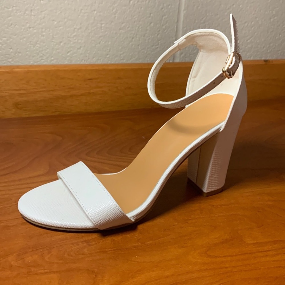 White heels